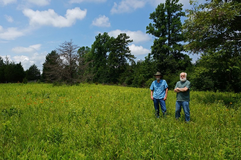 Visiting the probably location of James McIver's (our 4th great grandfather) home in present day Appomattox County, VA.